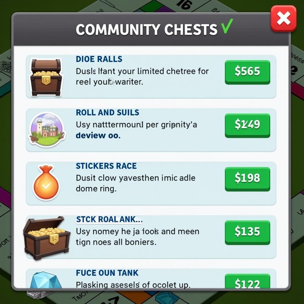 Monopoly Go Resolution Race Community Chest Rewards