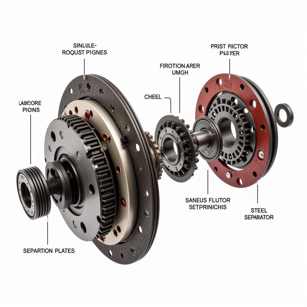 Multi-Plate Clutch in Automatic Transmission