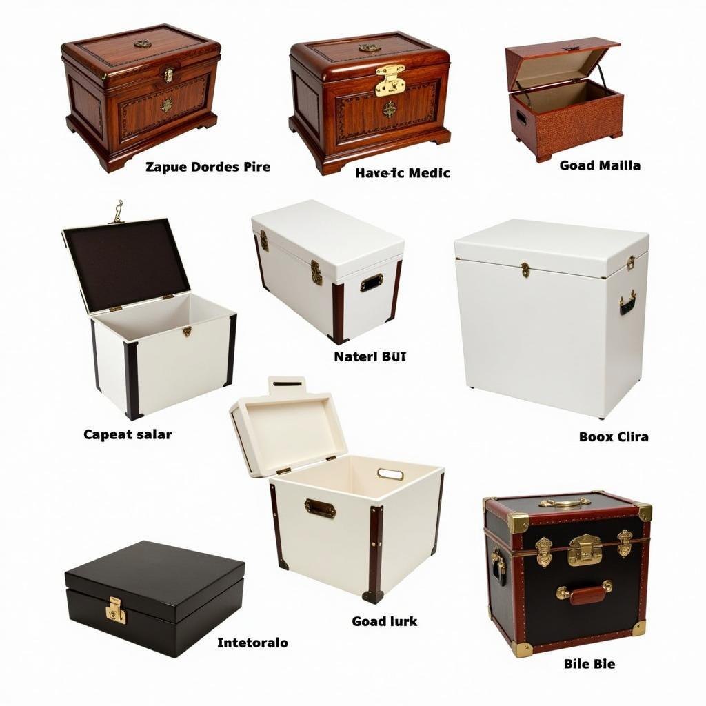 Different Types of Music Storage Boxes