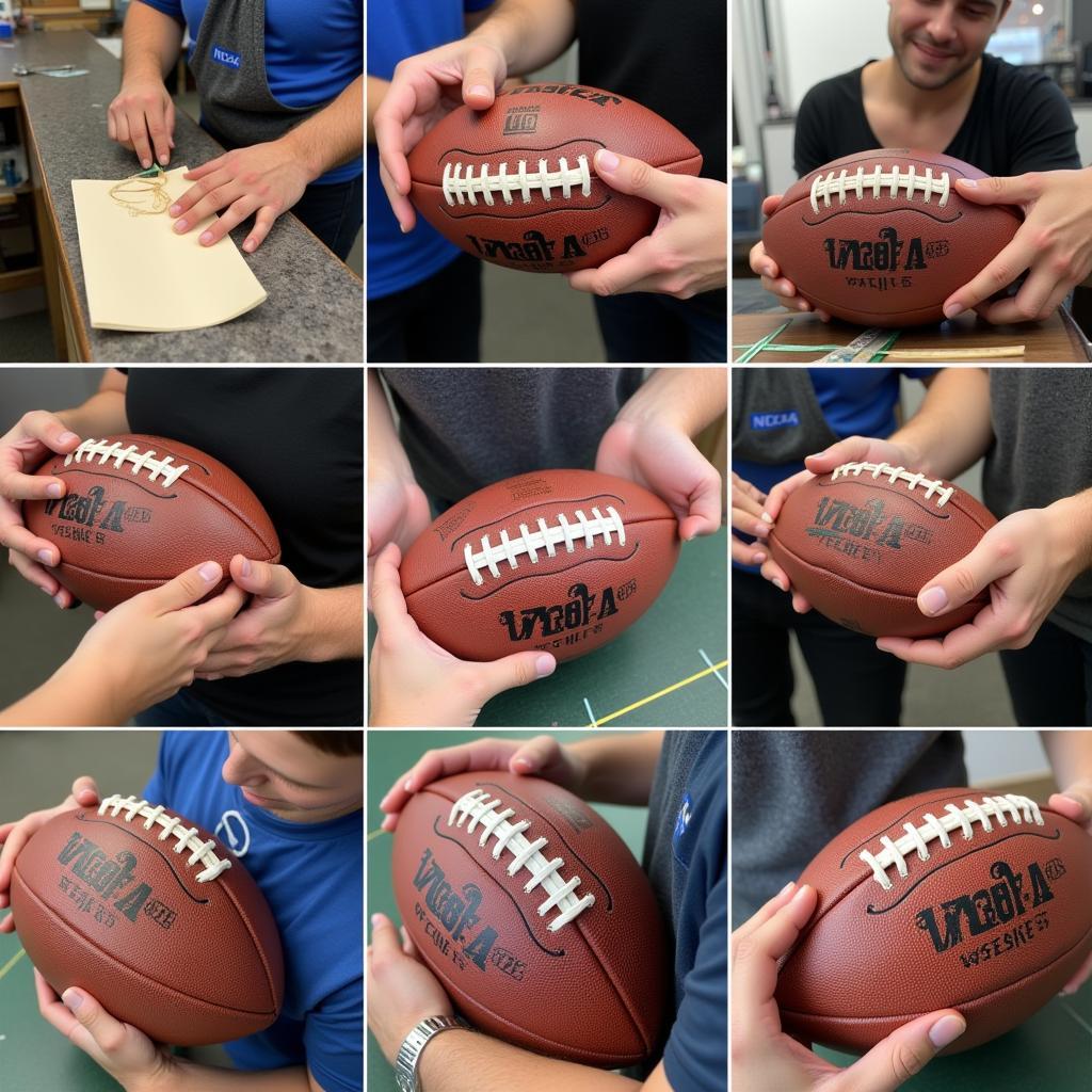 NCAA Football Manufacturing Process