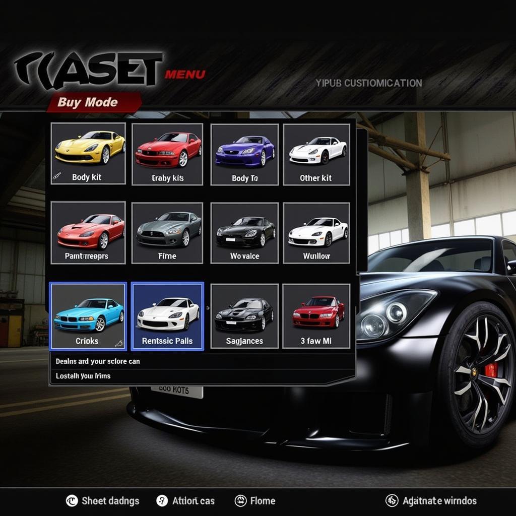 Customizing Cars in Need for Speed Unbound