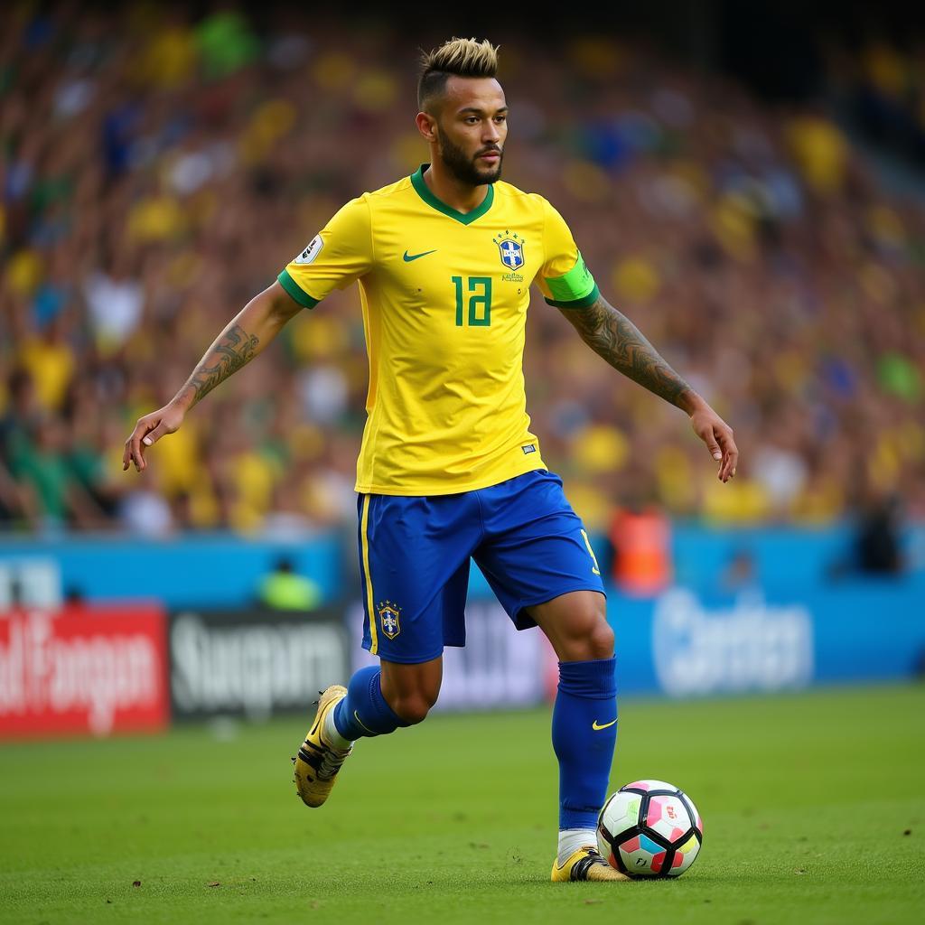 Neymar in Brazil 2014 Kit