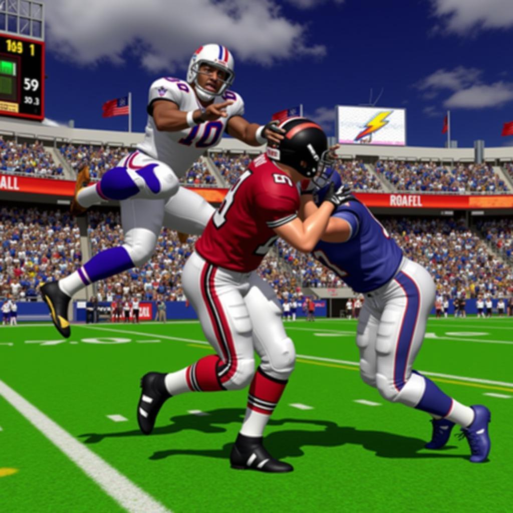 NFL Blitz N64 Gameplay Screenshot