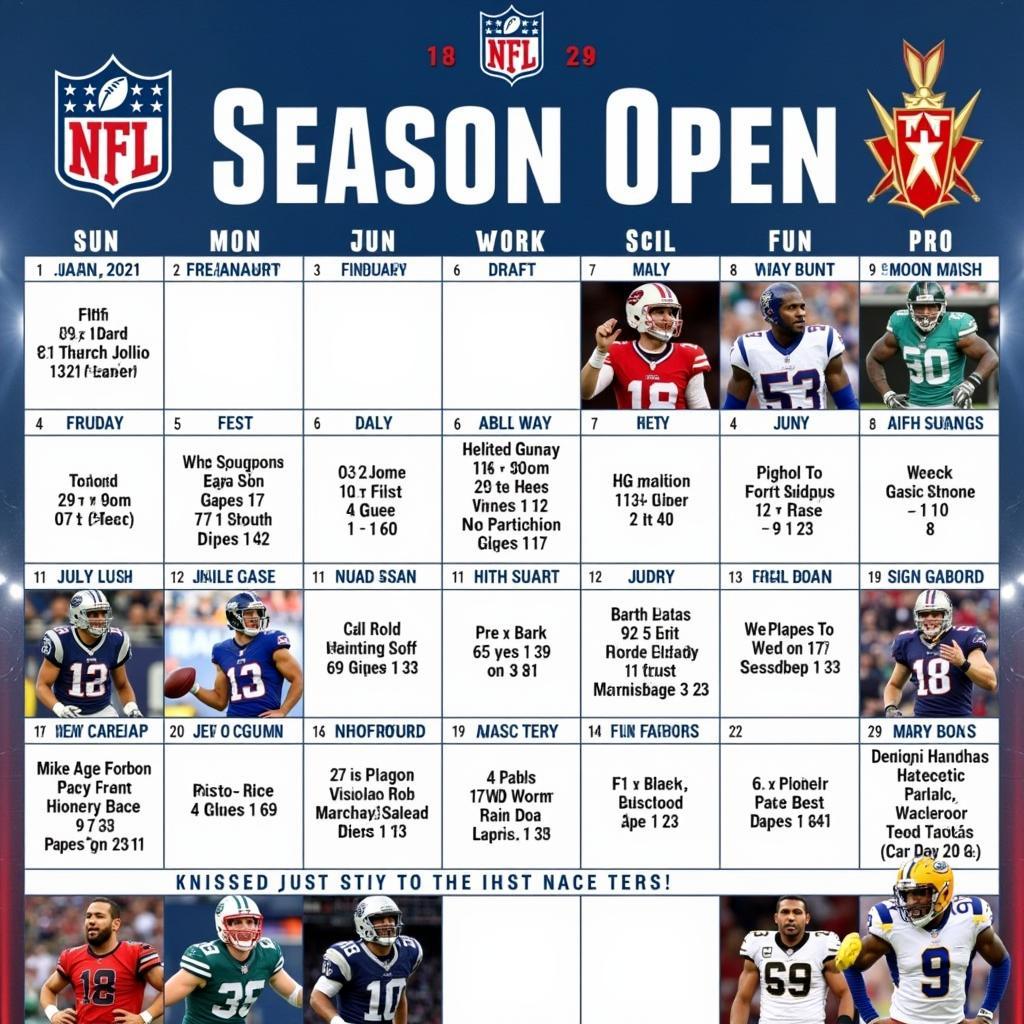 NFL Countdown Calendar