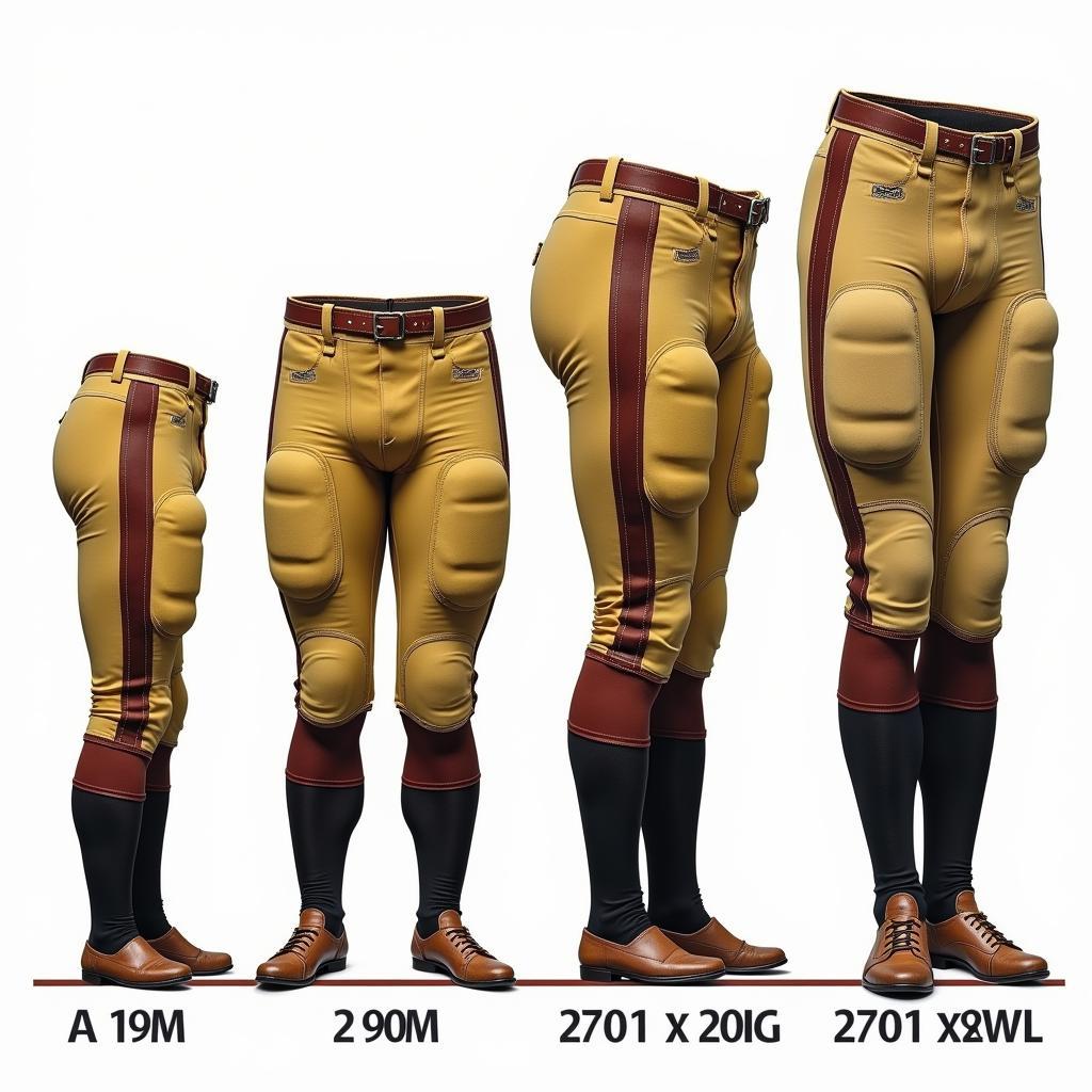 Evolution of NFL Football Game Pants Through the Years