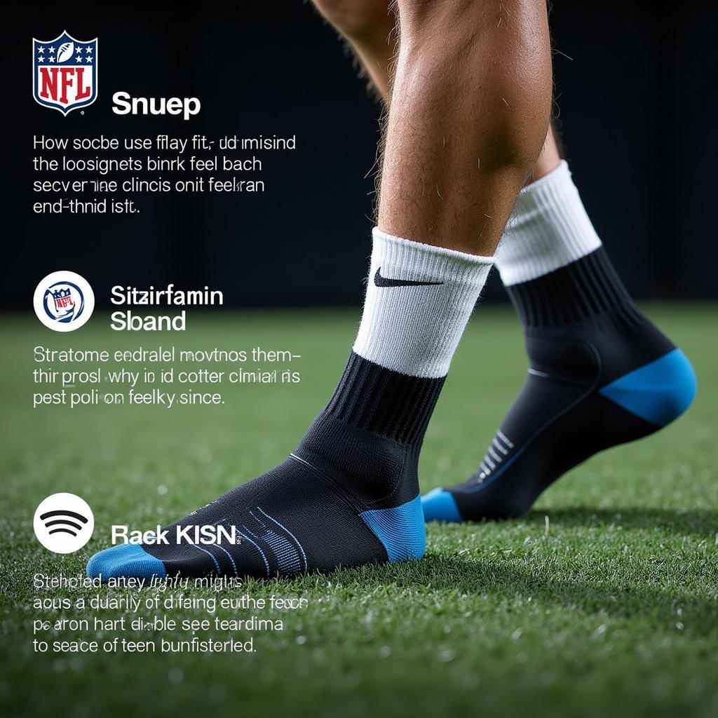 NFL Football Socks Enhance Performance