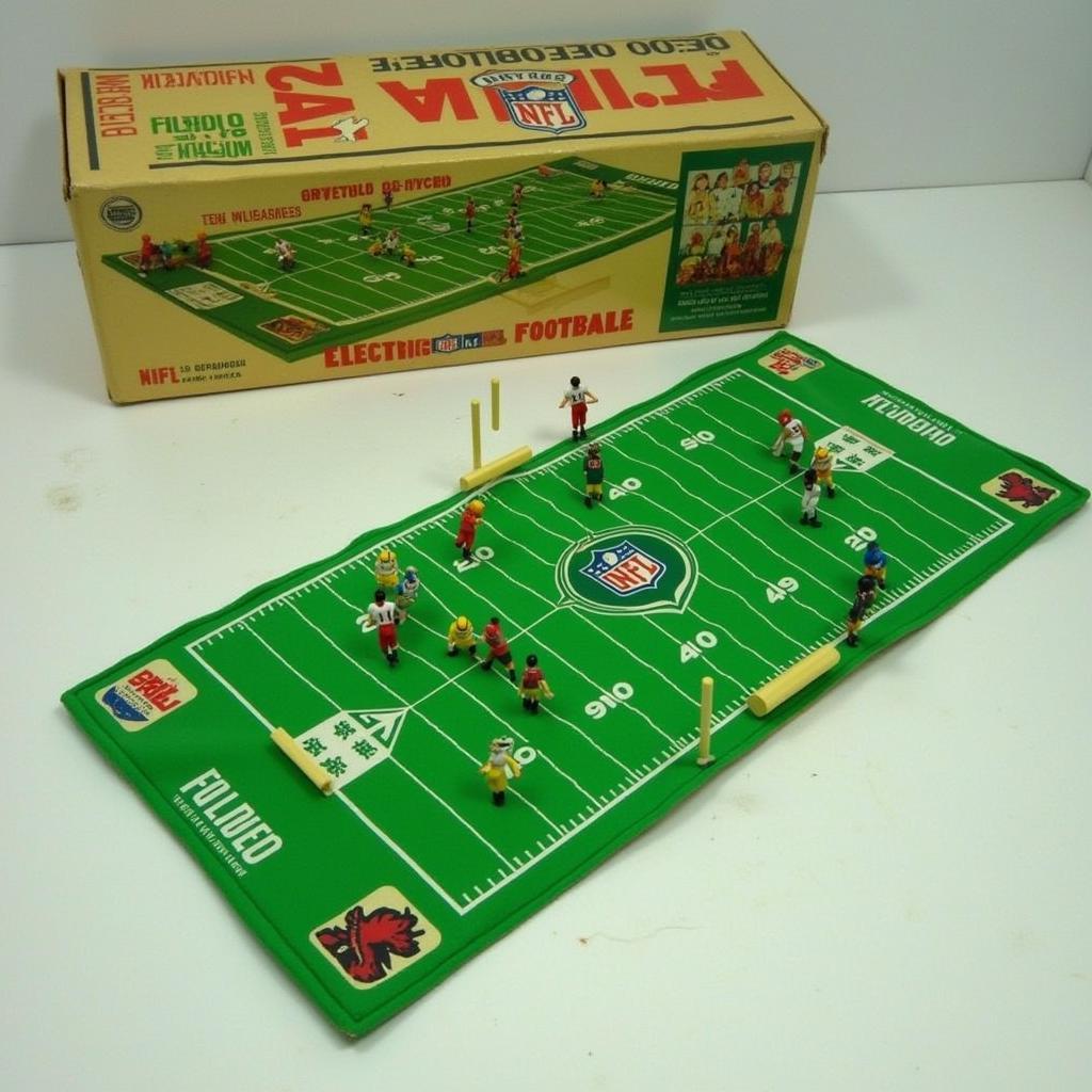 NFL Licensed Electric Football Game from the 1960s