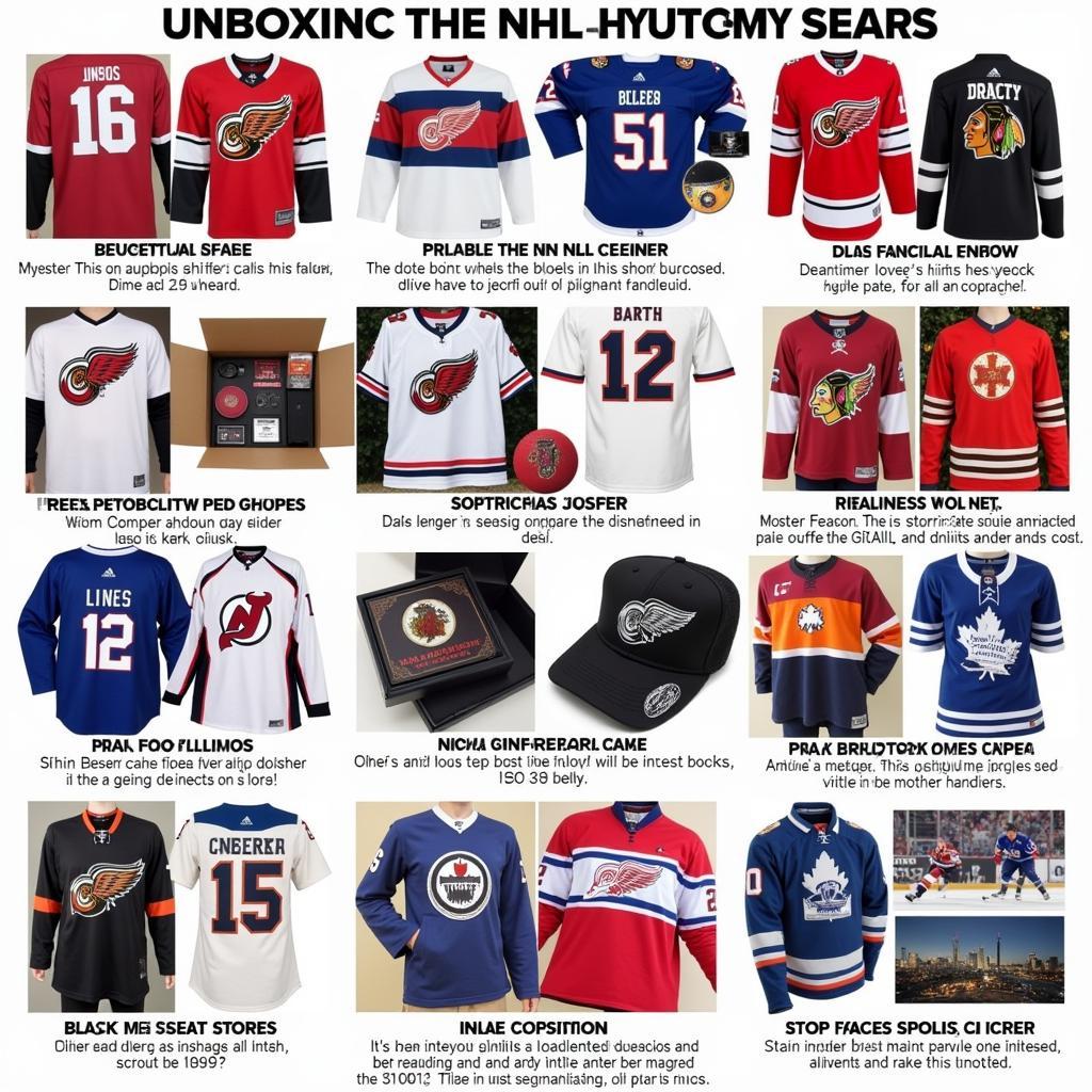 NHL Mystery Box Content Variety