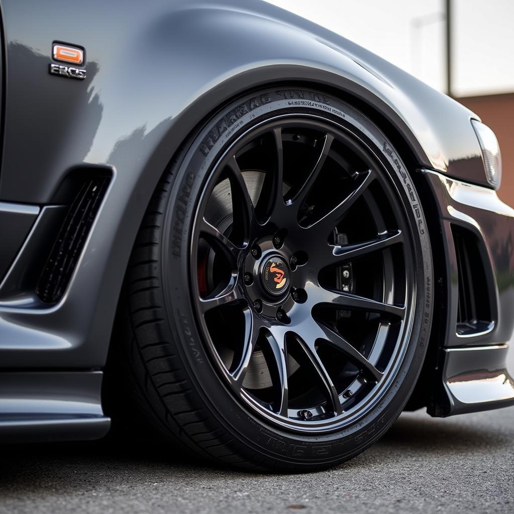 Nissan R34 Wide Body Kit Performance Enhancements