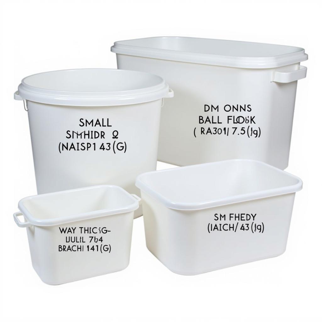 Different Sizes of Number 2 Wash Tubs