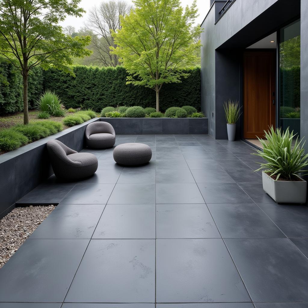 Outdoor Slate Flooring Modern Design