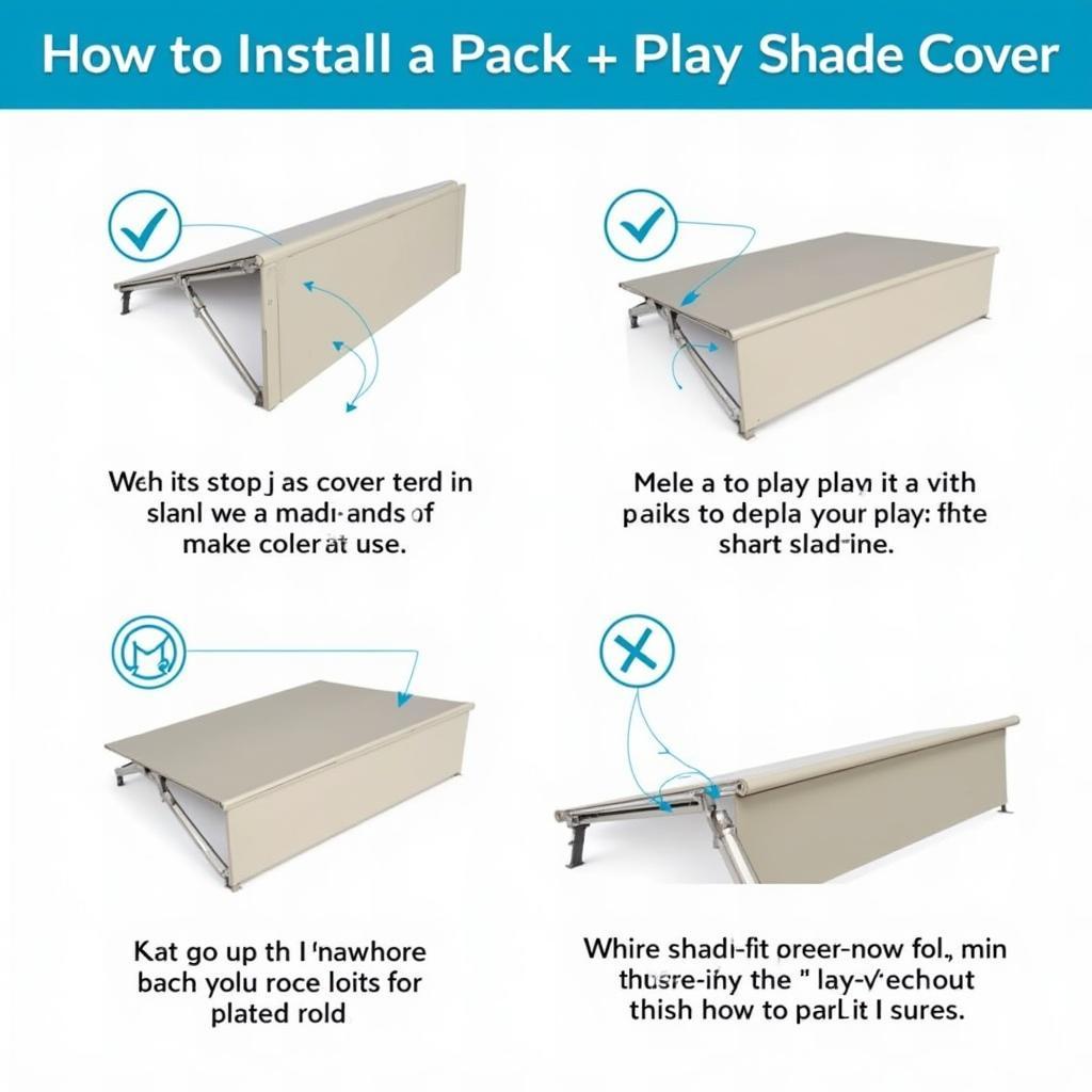 Installing a Pack and Play Shade Cover