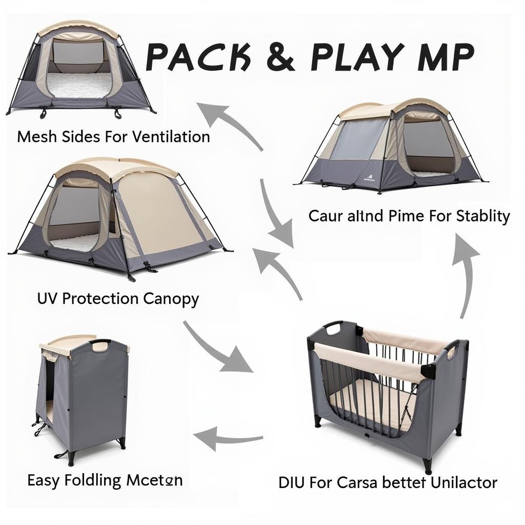 Essential Features of a Pack and Play Tent