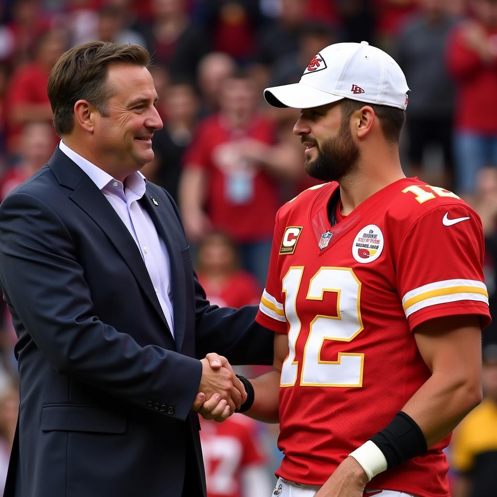 Patrick Mahomes Draft Day with the Kansas City Chiefs