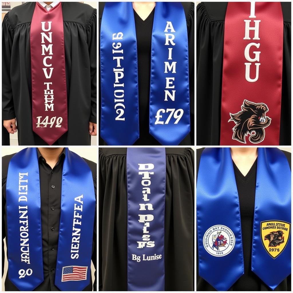 Personalized Graduation Stoles