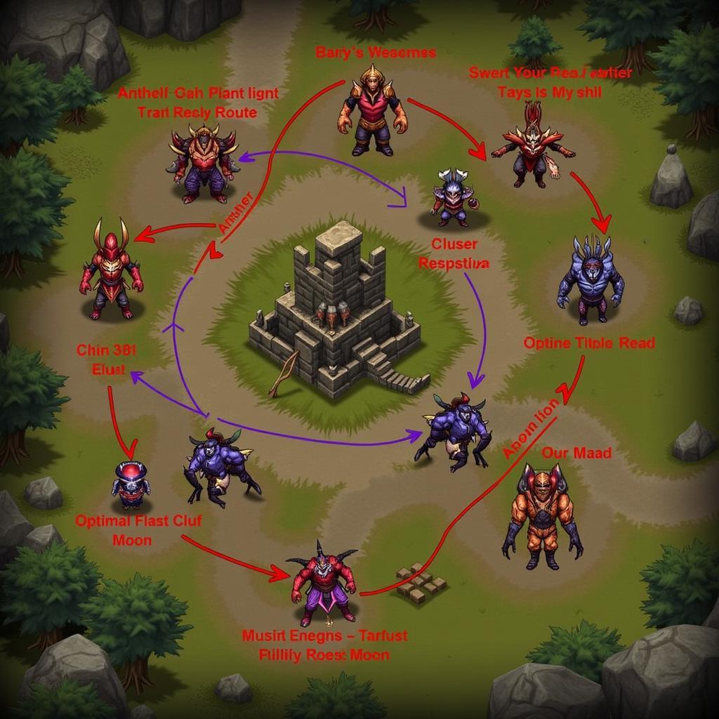 Visual guide for Phase 3 Blood Moon strategy