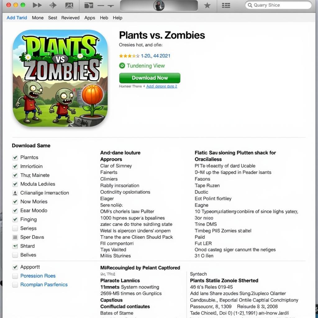 Downloading Plants vs. Zombies on Mac