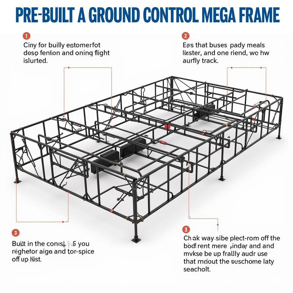 Pre-built Ground Control Mega Frame Ready to Fly