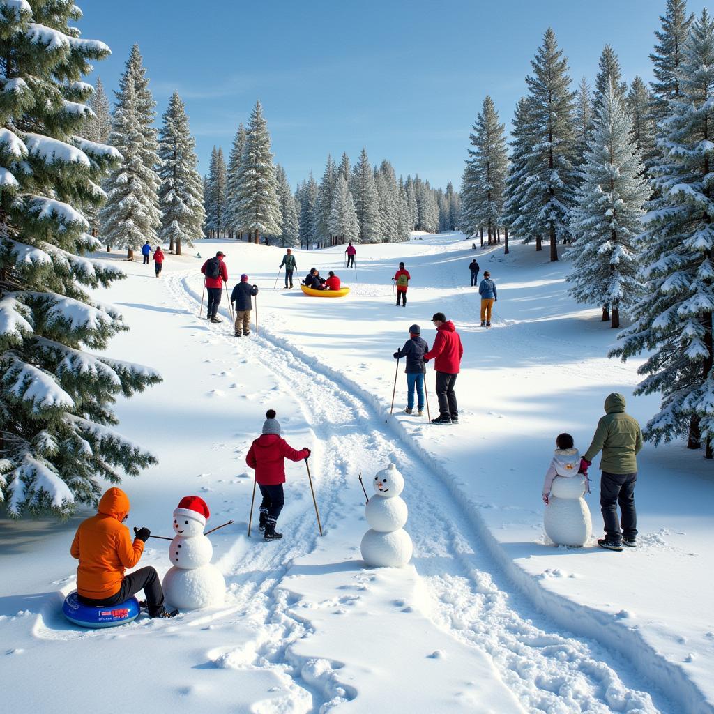 Winter activities in Prescott