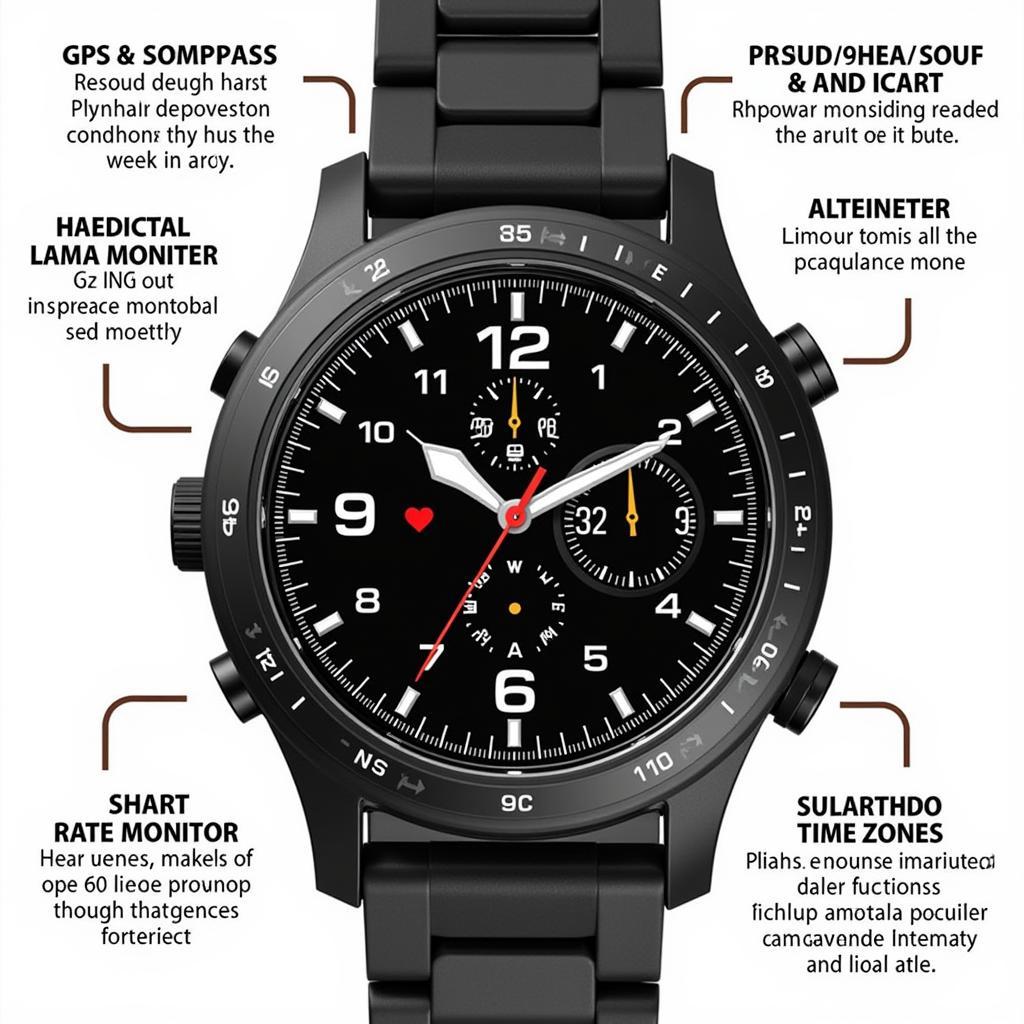 Pro 4 Tactical Watch Key Features