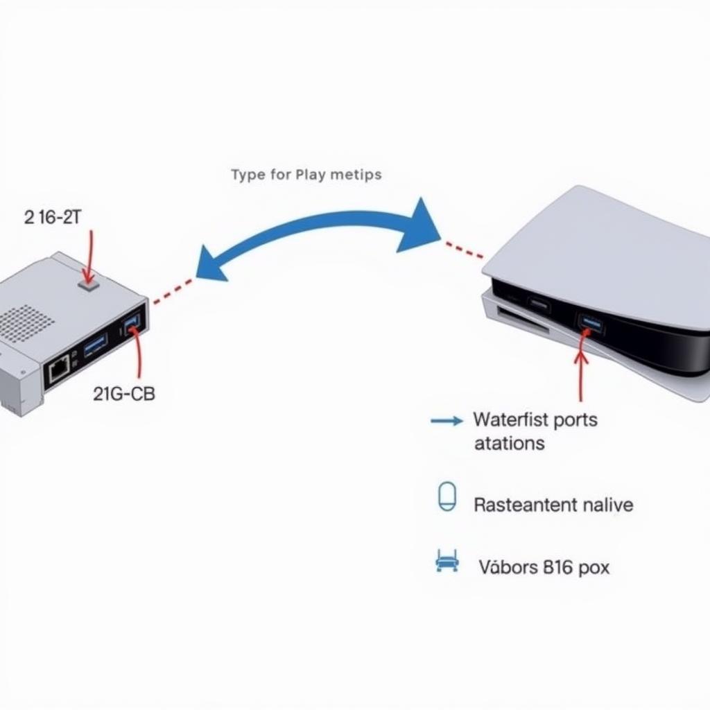 PS5 Ethernet Connection Diagram