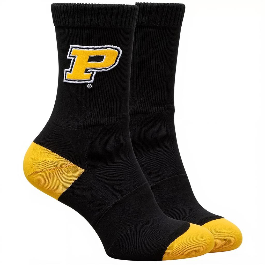 Purdue Boilermakers athletic socks