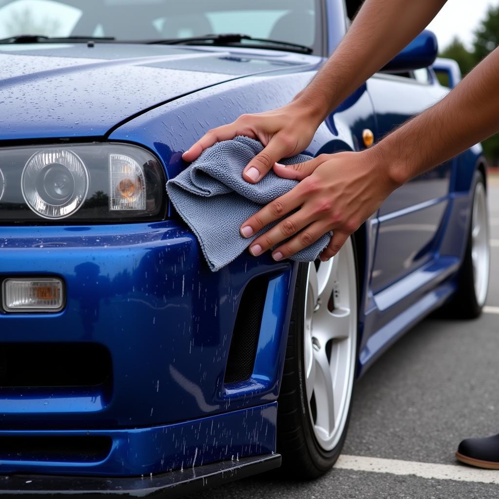 Maintaining a widebody R34