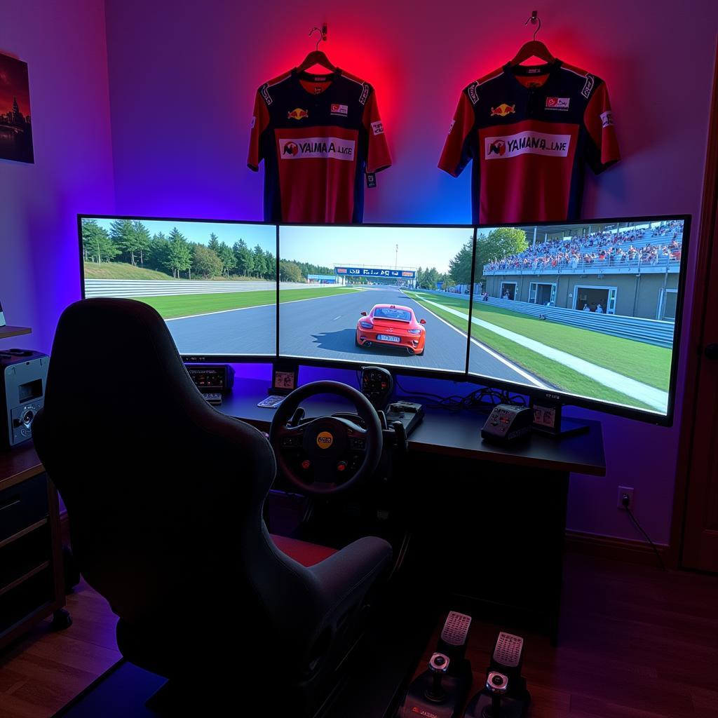 Racing Sim Setup for Yamal Fans