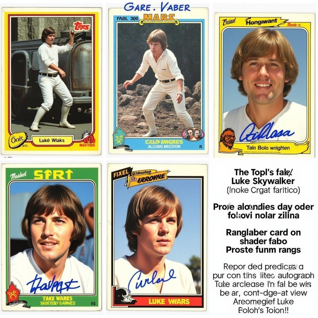 Rare and Valuable Luke Skywalker Cards