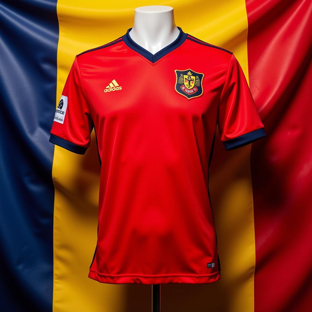 Romania National Team Jersey 2024 Home Kit