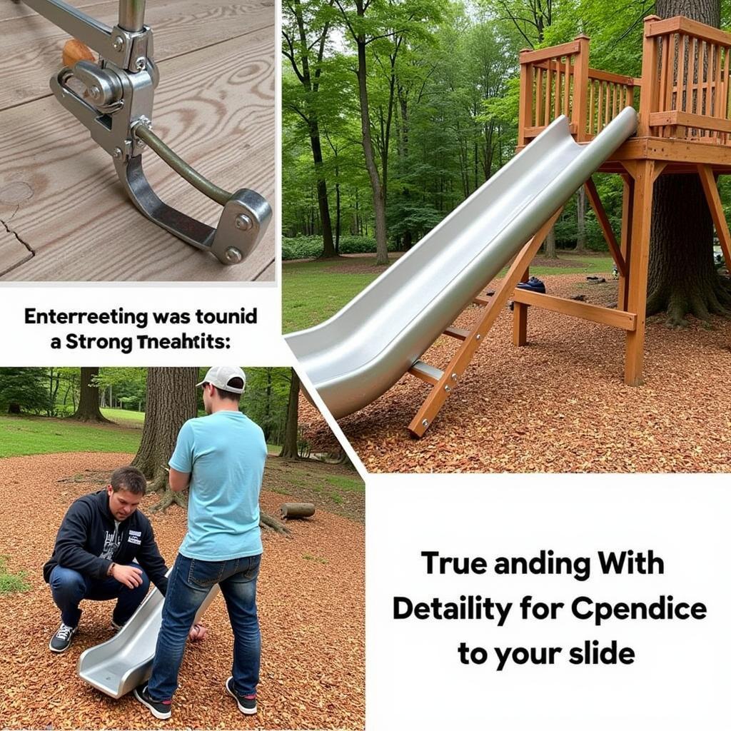 Safe Installation of a Treehouse Slide