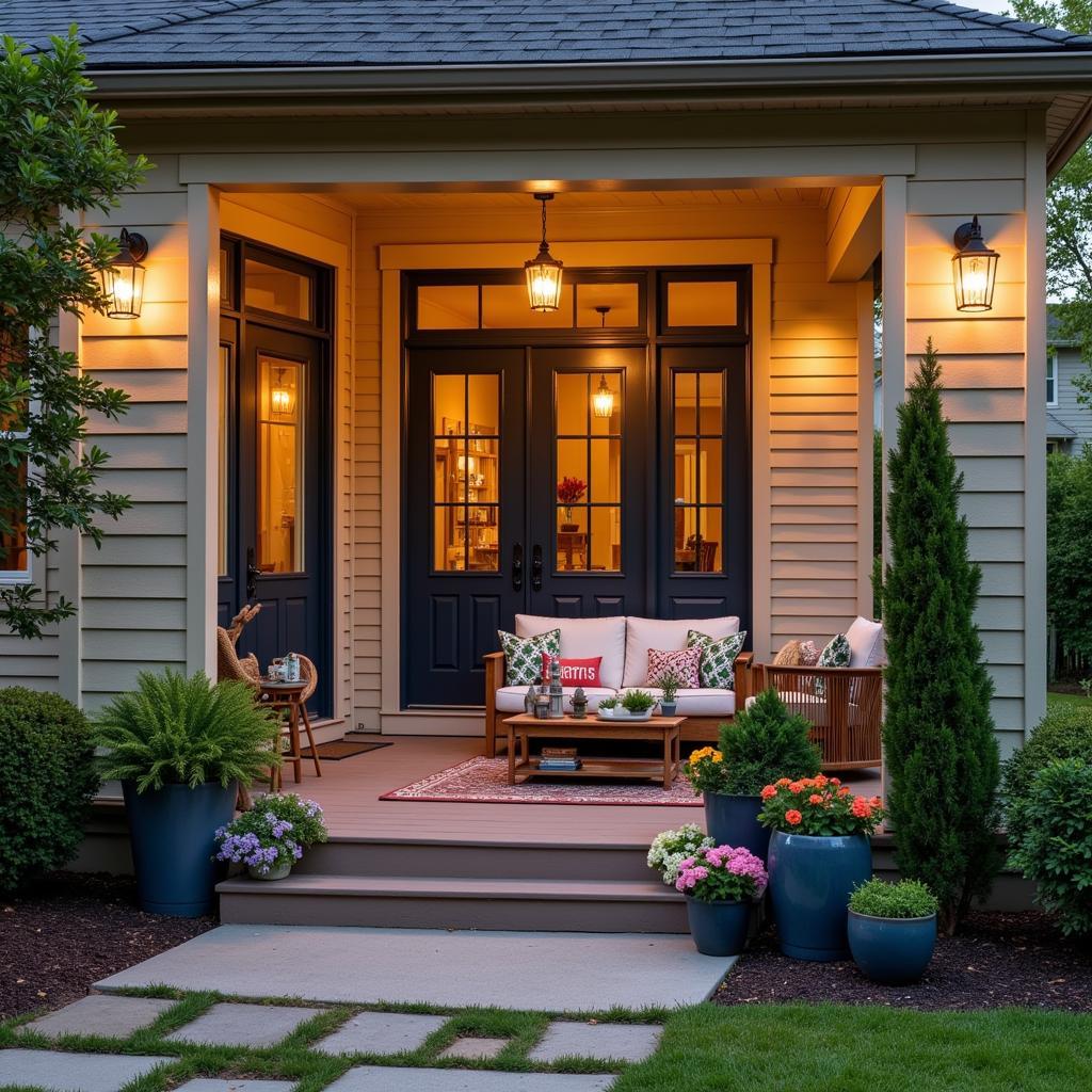 Stylish Second Floor Porch Decor Ideas