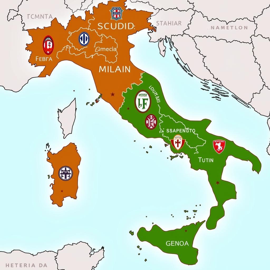 Serie A Clubs in Northern Italy