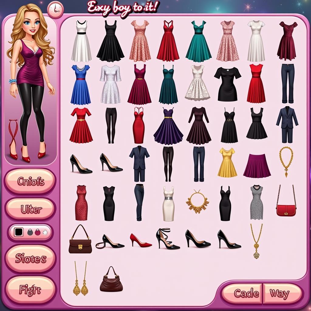 Virtual Stylist in Sexy Dress Up Game