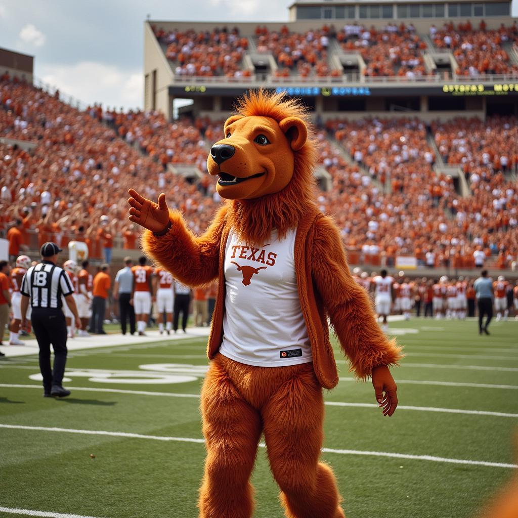 Shaggybevo at a Football Game