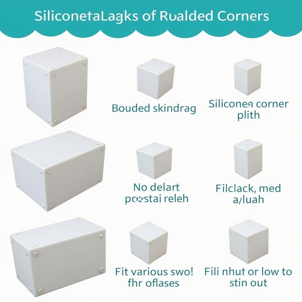 Silicone Corner Guards for Rounded Furniture