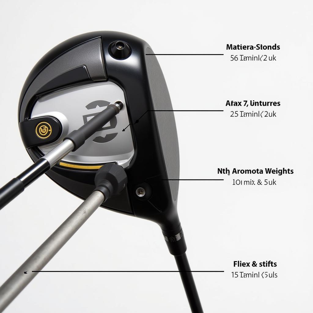 Custom Shaft Options for Sim 2 Driver Head