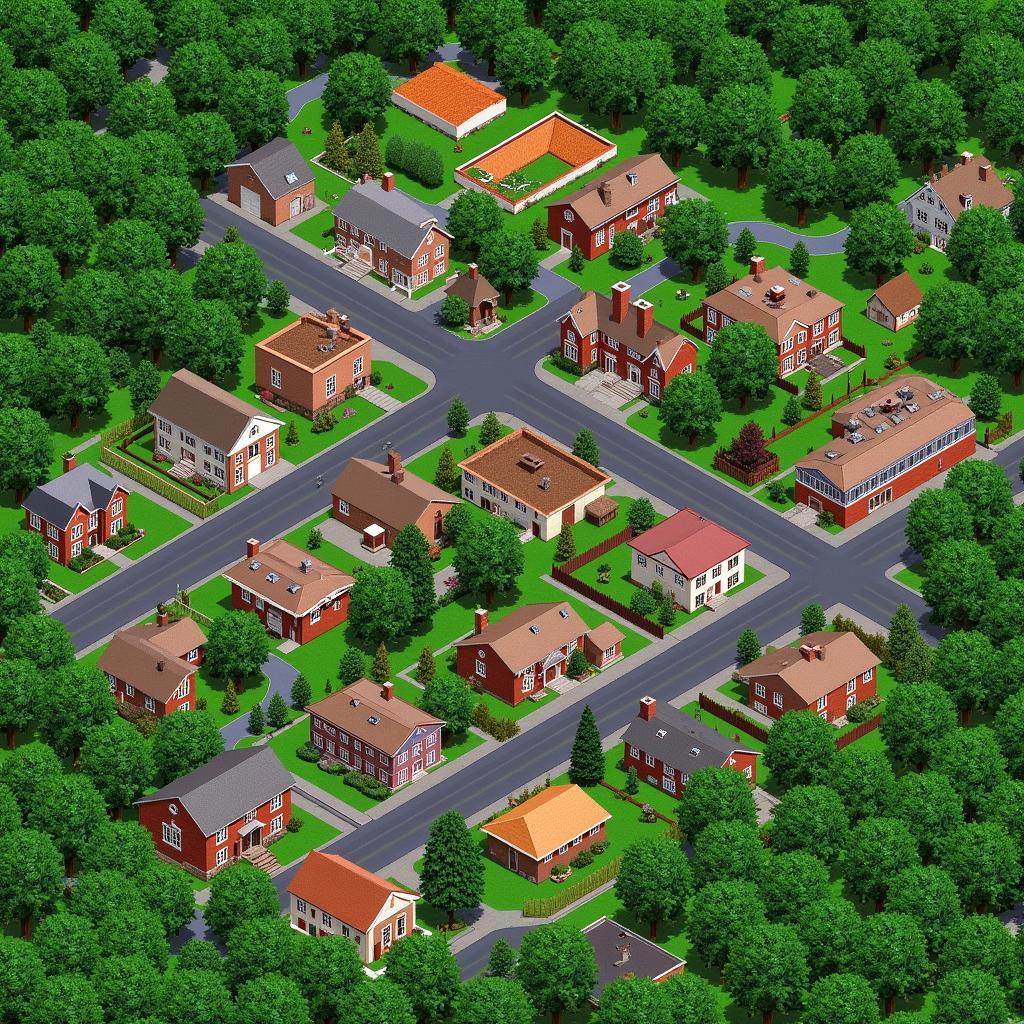 SimCity 2000 Residential Zones