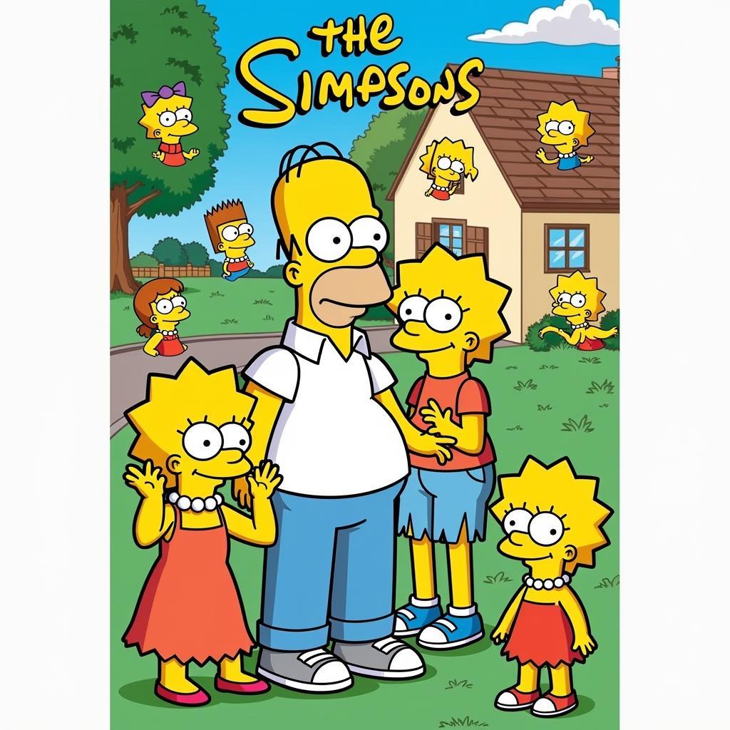 Simpsons 2024 Wall Calendar