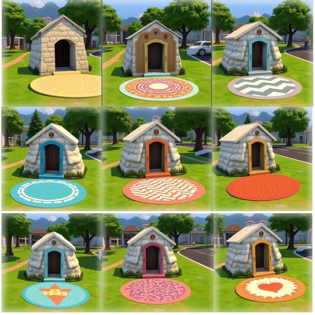 Sims 3 rabbit hole rugs overview