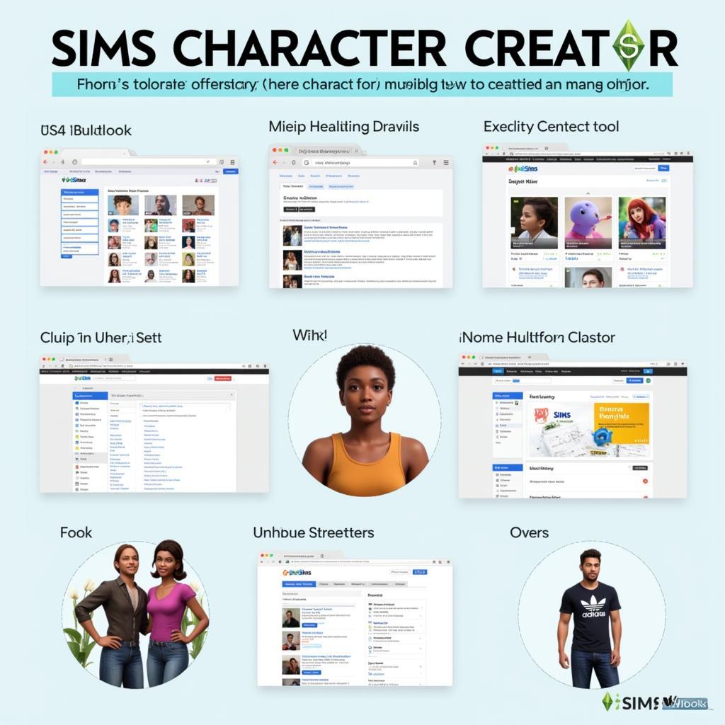 Exploring different options for a free online Sims character creator