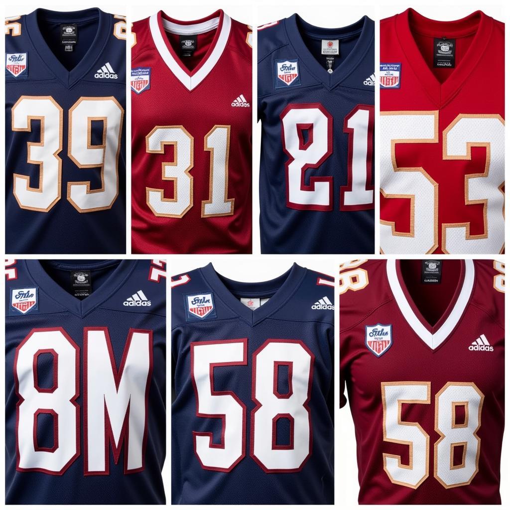 Different Styles of SMU Football Jerseys Through the Years