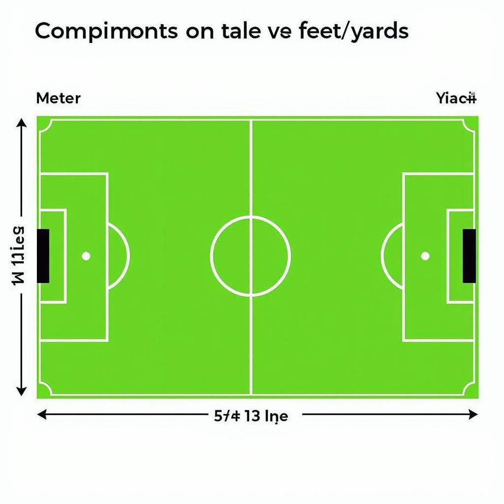 Soccer Field Dimensions in Metric and Imperial Units