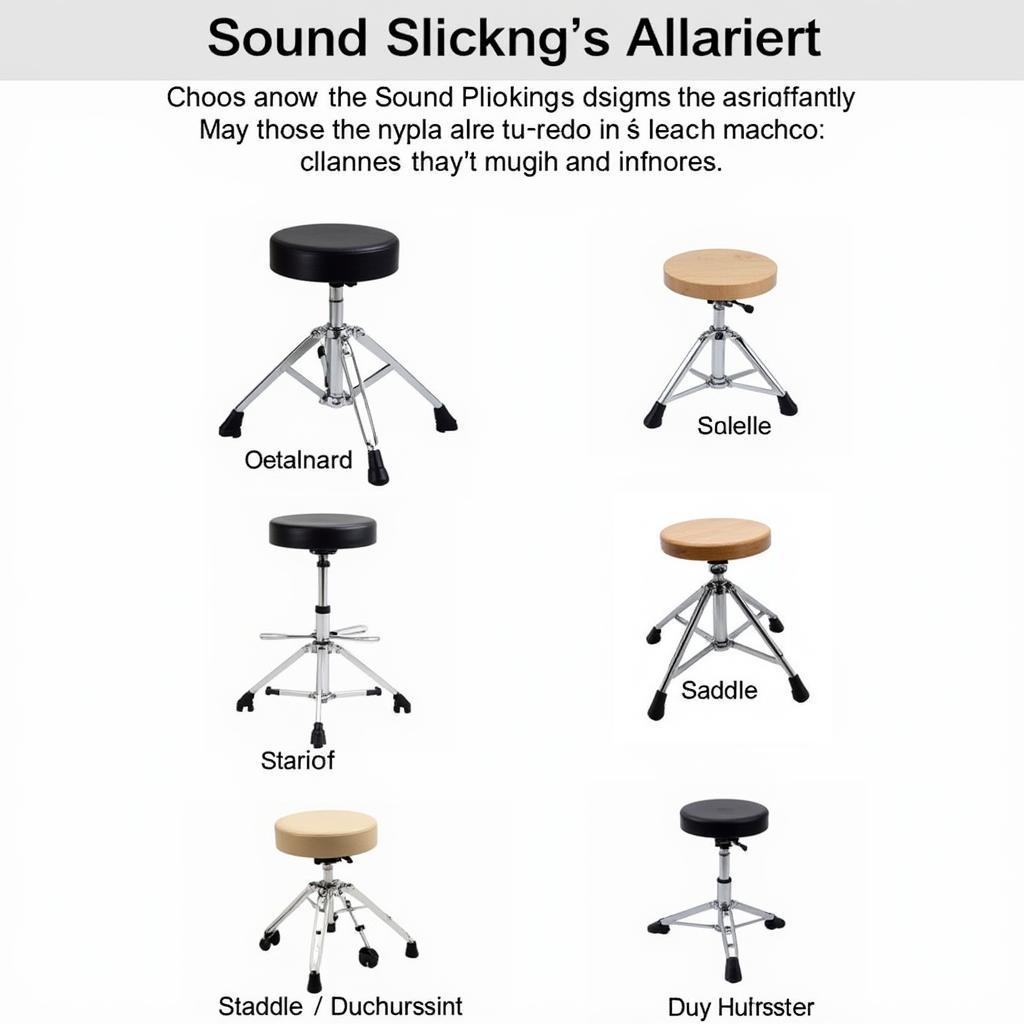 Different Types of Sound Percussion Drum Thrones