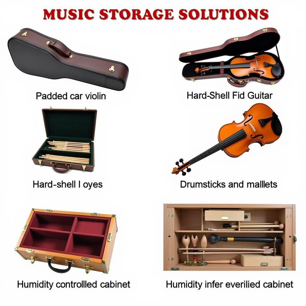 Specialized Music Storage Solutions for Instruments and Accessories