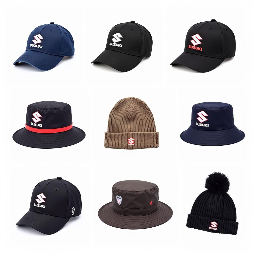 Different Styles of Suzuki Hats