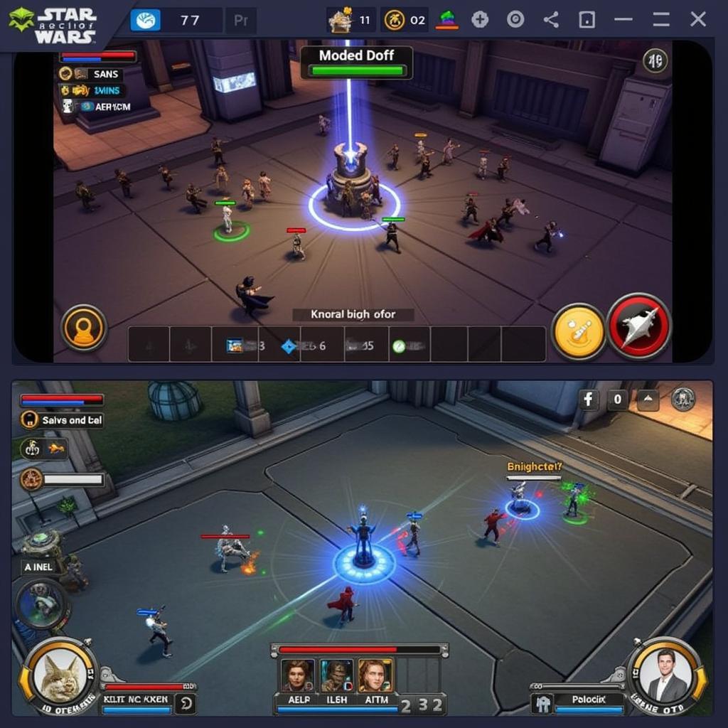 Star Wars Galaxy of Heroes Mod APK Gameplay Screenshot