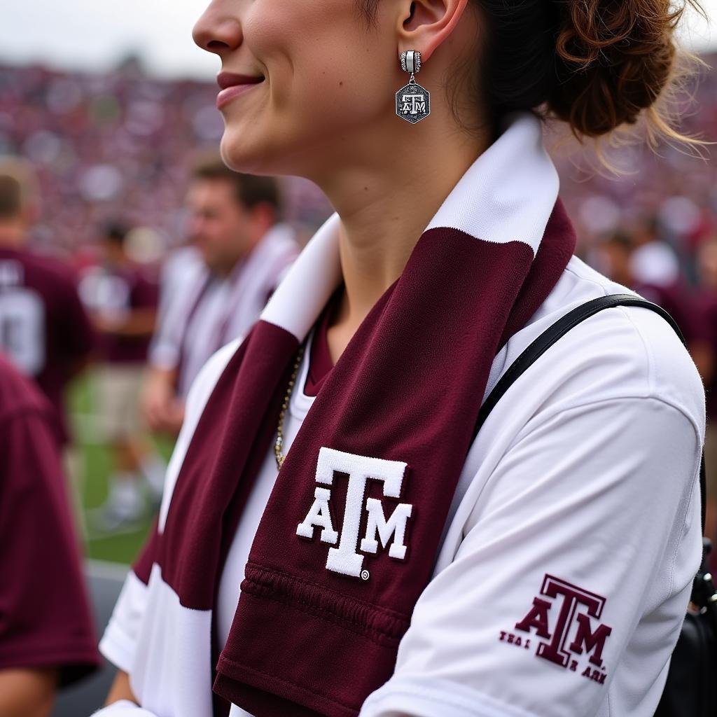 Accessorizing for Texas A&M Game Day