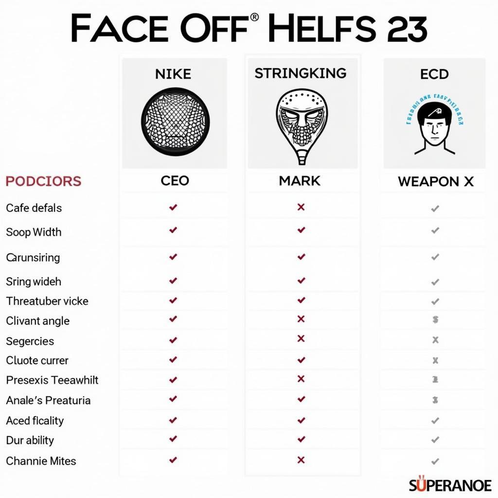 Top Lacrosse Face Off Heads Comparison