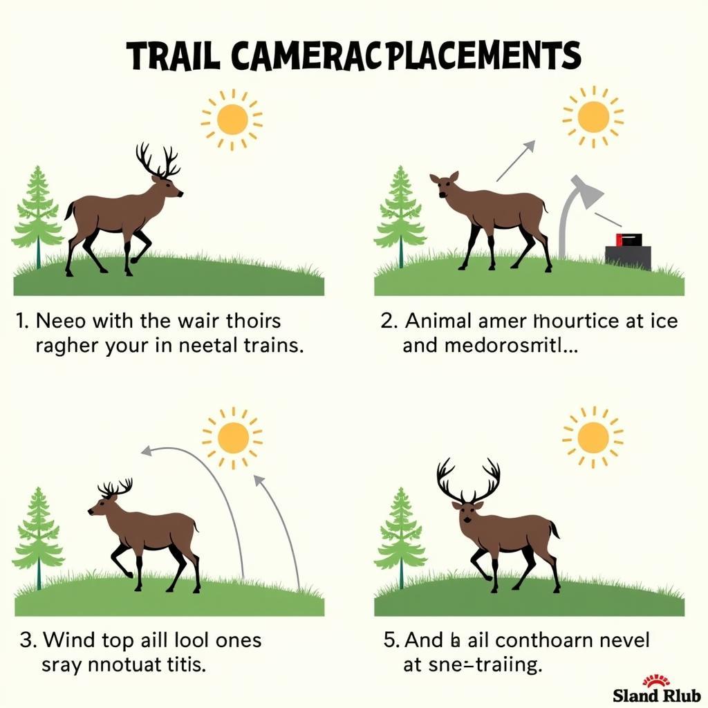 Optimal Trail Camera Placement Strategies